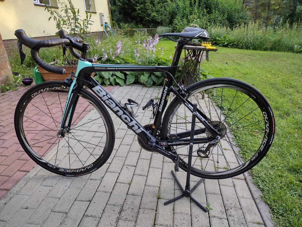 Rower szosowy Bianchi Aria Carbon r. 53 cm Dura-Ace