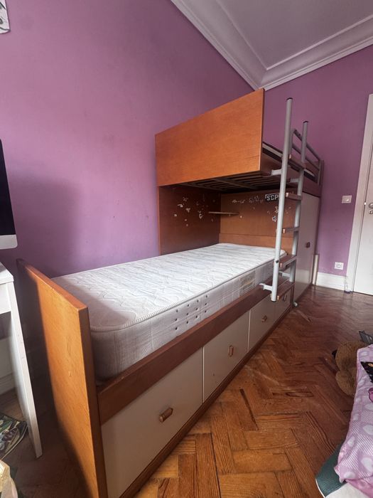 Cama Beliche desmontada