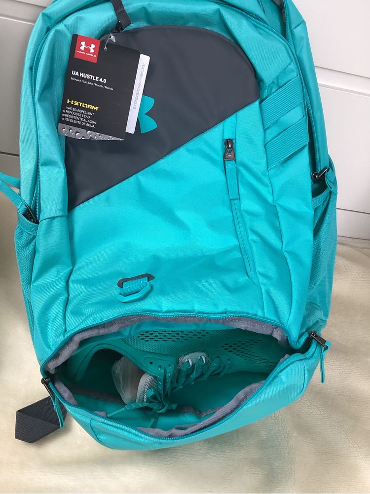 UA Under Armour Storm turkusowy plecak 26l