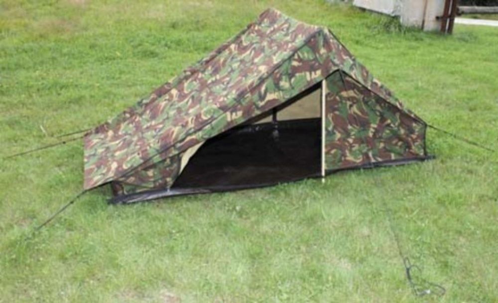 Tenda Camuflada 100% Militar (ctt incluído)