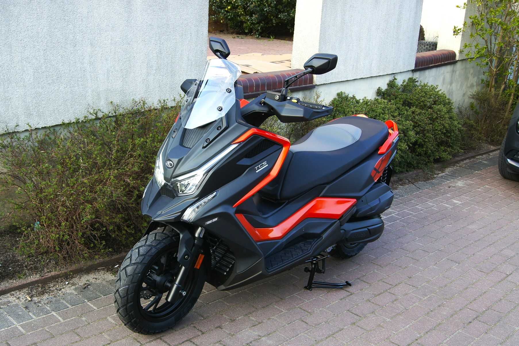 Kymco DT X 125 ABS TCS salon Polska mały przebieg faktura VAT Reda Hel