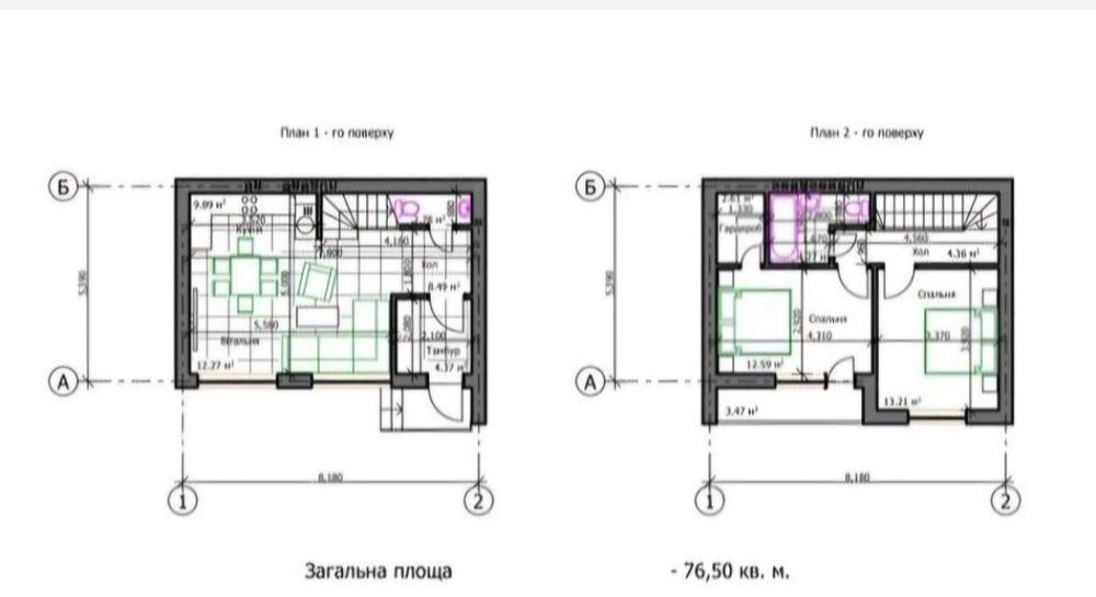 ЗБУДОВАНИЙ таунхаус,ціна 1-кімнатної квартири у Оброшино!Без комісії!
