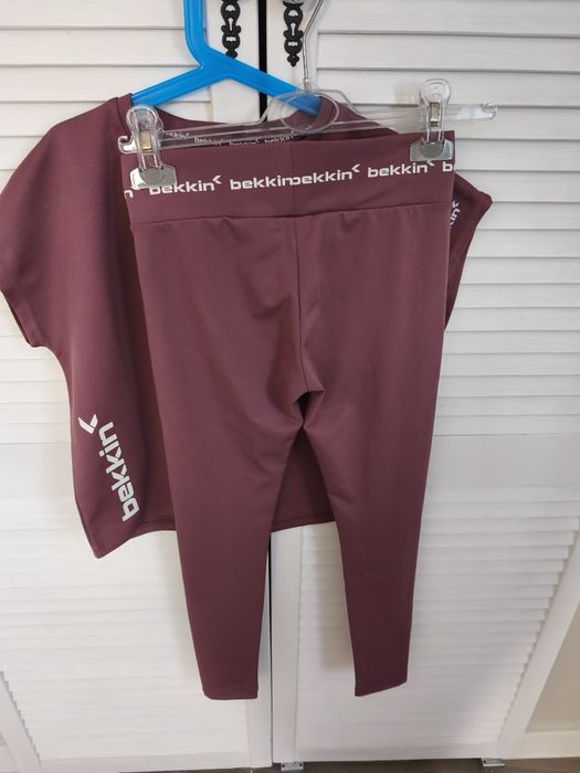 Strój szybkoschnący sportowy, akrobatyka dla dziewczynki 134/140