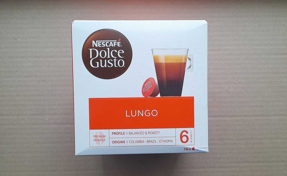 Nescafe Dolce Gusto Lungo Kapsułki 16 kaw
