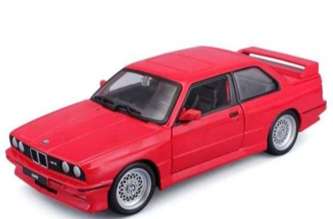 Bburago BMW M3 (E30), skala 1:24