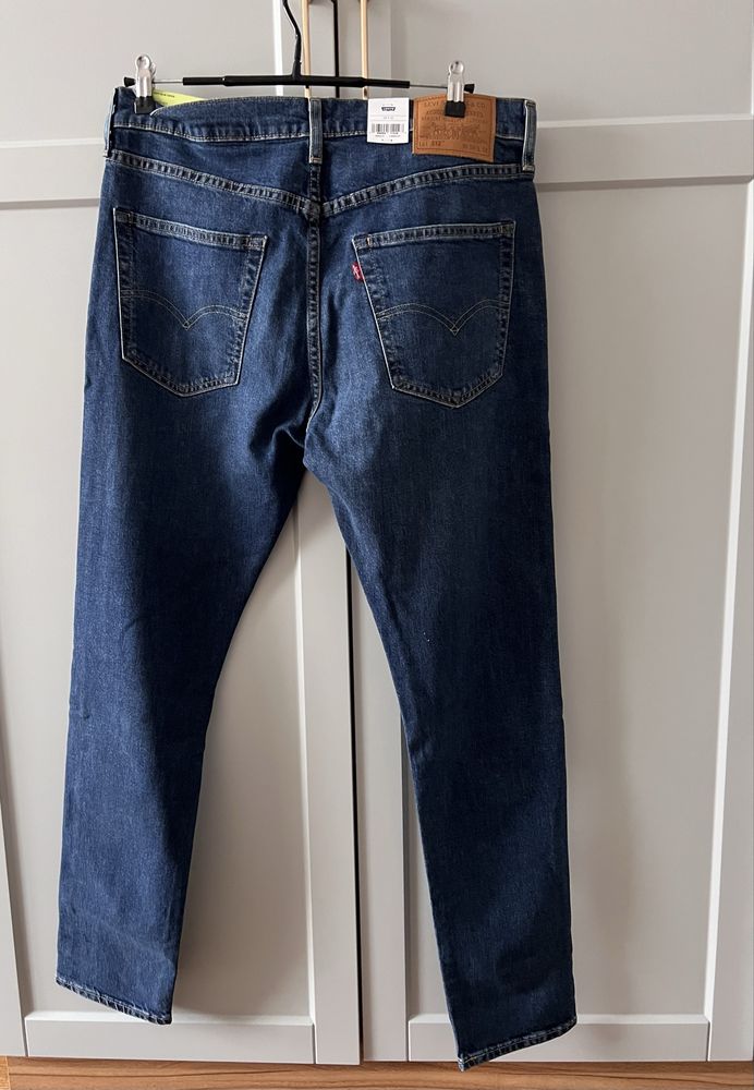 Чоловічі джинси сині оригінальні Levi’s 501 Straight fit