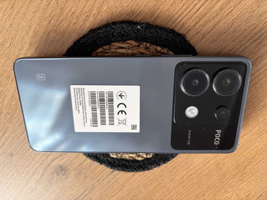 POCO X6 5G 12/256GB ||  Stan bdb+, ładowarka 67W, etui, gwarancja