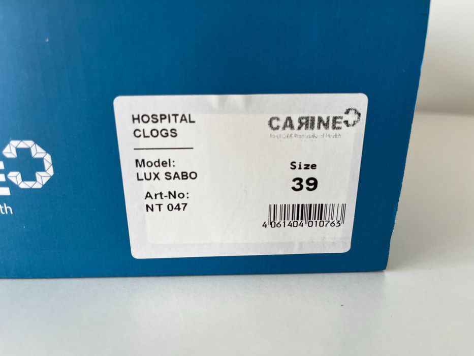 buty medyczne damskie CARINE LUX SABO NT 047 r.39