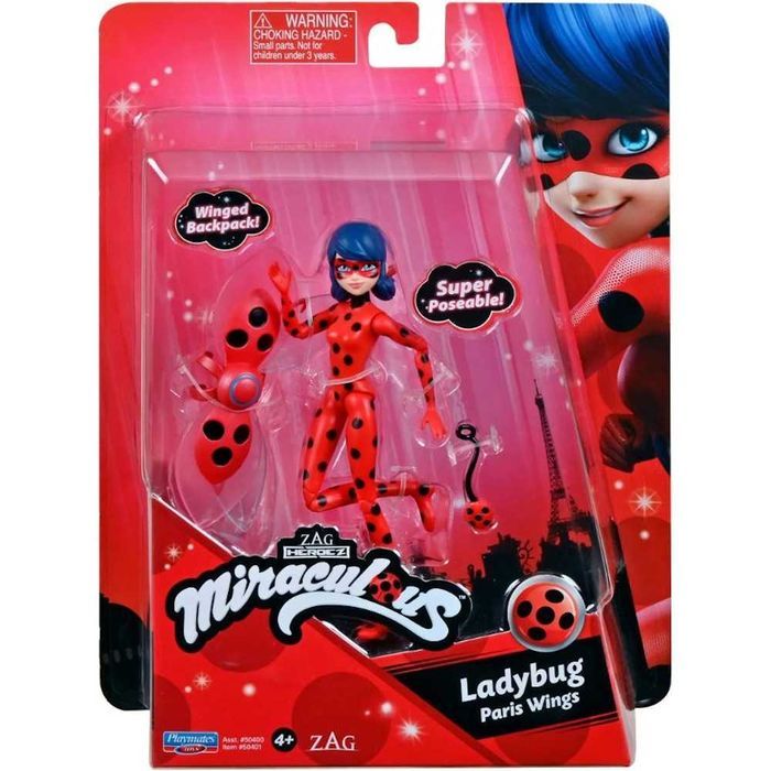 Miraculum: Biedronka i Czarny Kot Miraculous Ladybug Paris Wings