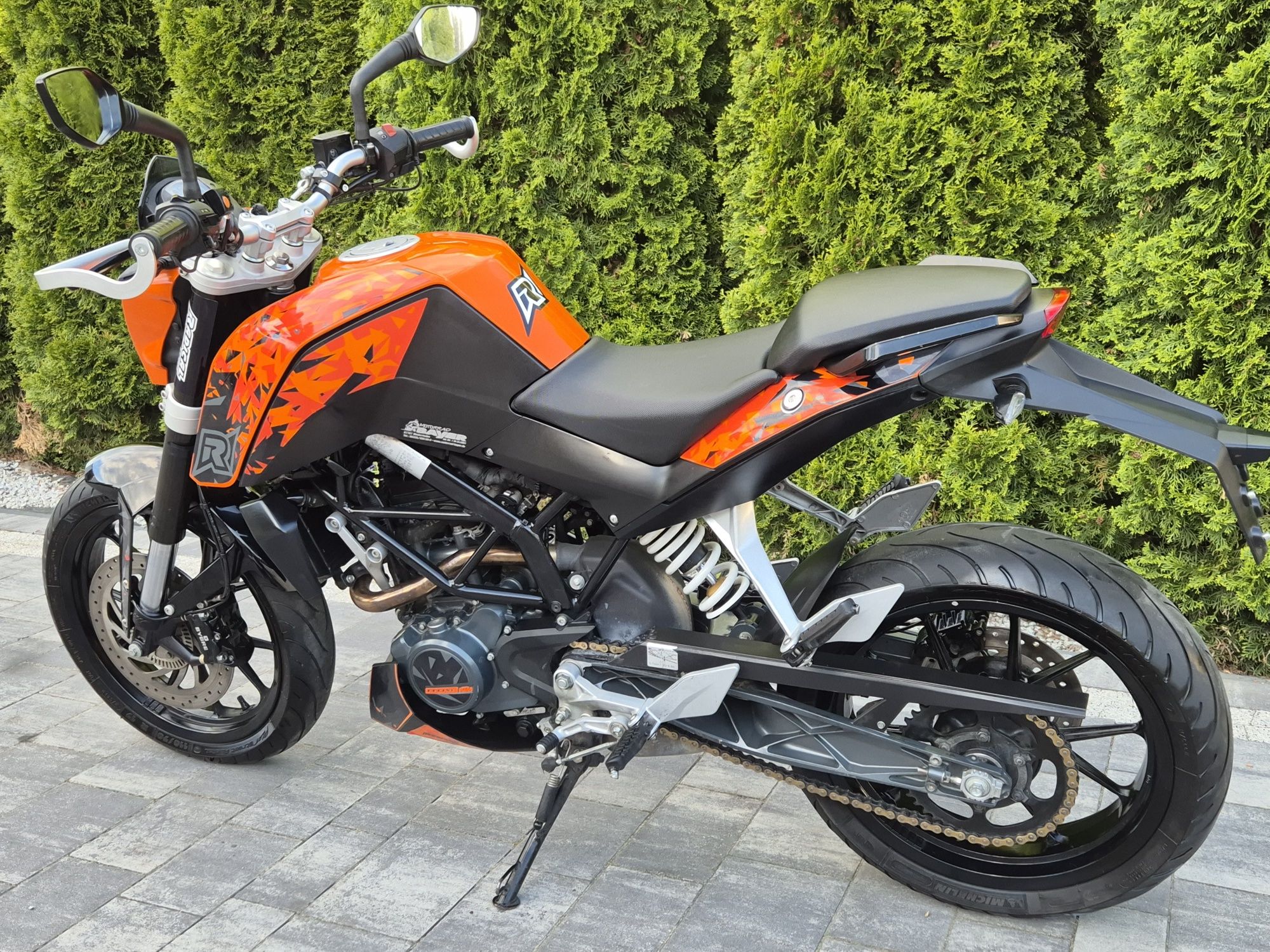 Ktm Duke 125 ABS Radical 2014r Niski Przebieg kat B a1