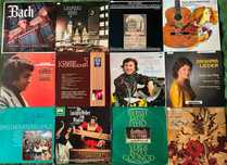 Платівки Beethoven,Bach,Debussy,Liszt,Bogdanowicz,Conniff,Last,etc