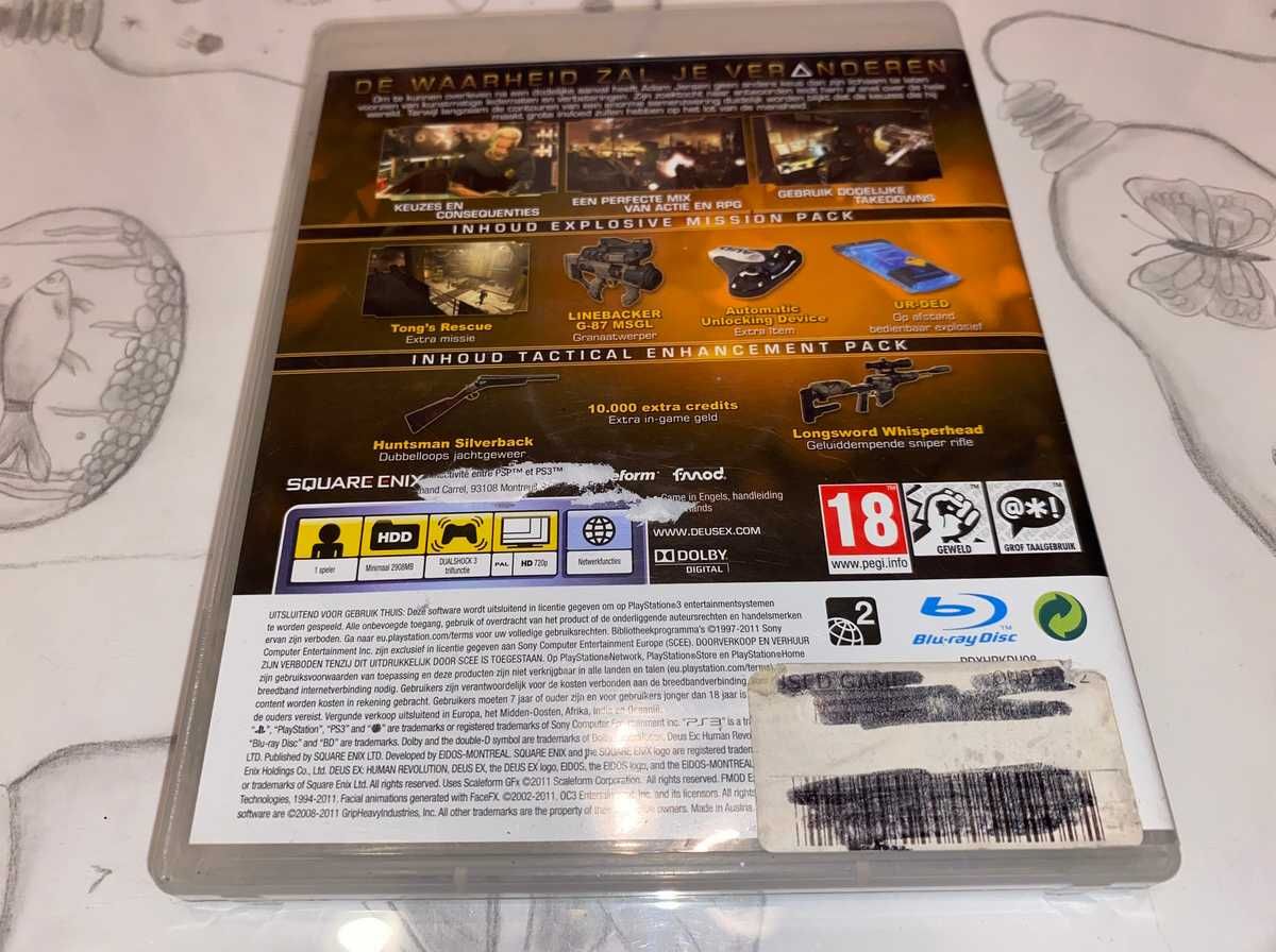 Deus Ex Ps3 bez rys