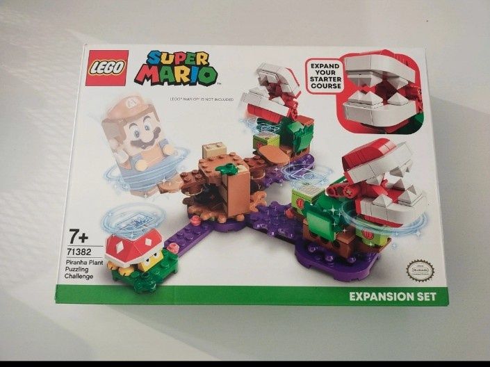 71382 LEGO Super Mario Piranha Plant Puzzling Challenge.