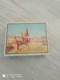 Pudełko kolekcjonerskie Mockba z czasów ZSRR