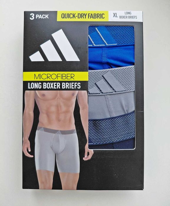 Набір: Довгі труси Adidas Long, трусы Adidas. З США. Оригінал