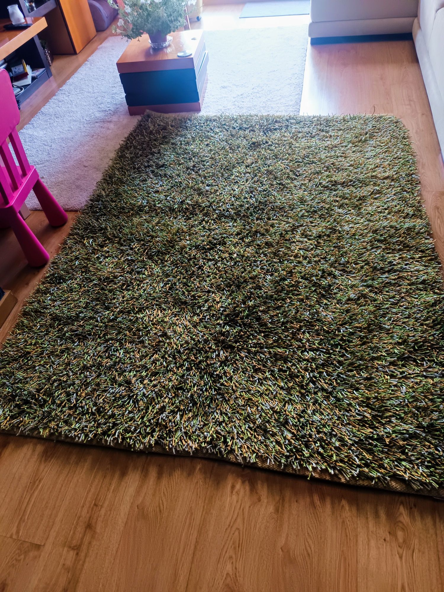 Passadeira em tons de verde