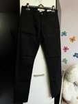 czarne spodnie meskie rurki h&m 29 skinny garniturowe eleganckie