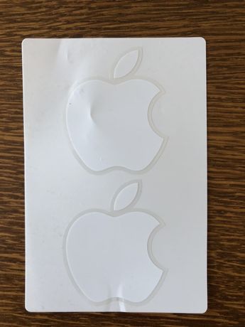 Nowe naklejki logo Apple