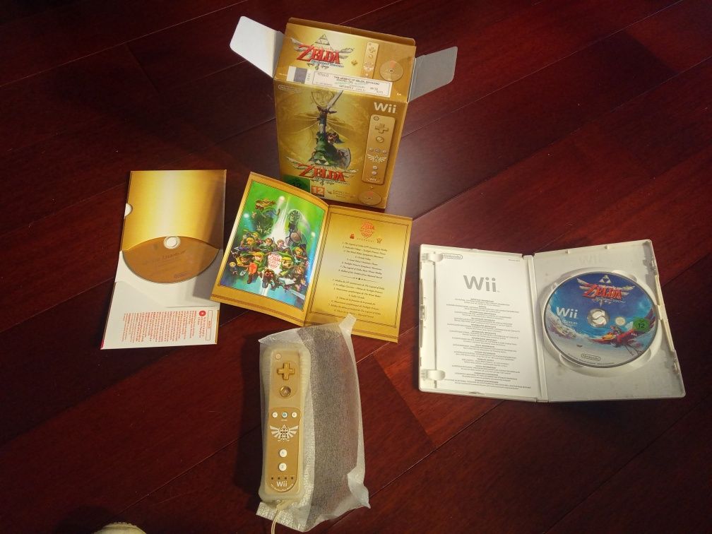 Jogo Zelda Wii (aniversário 25 anos) versão gold ilimitada