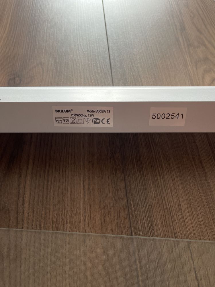 Світильник Brilum ARIBA W24 6400K срібло OM-ARW246-72