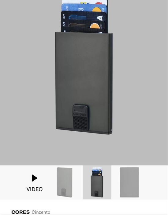 Samsonite porta cartões