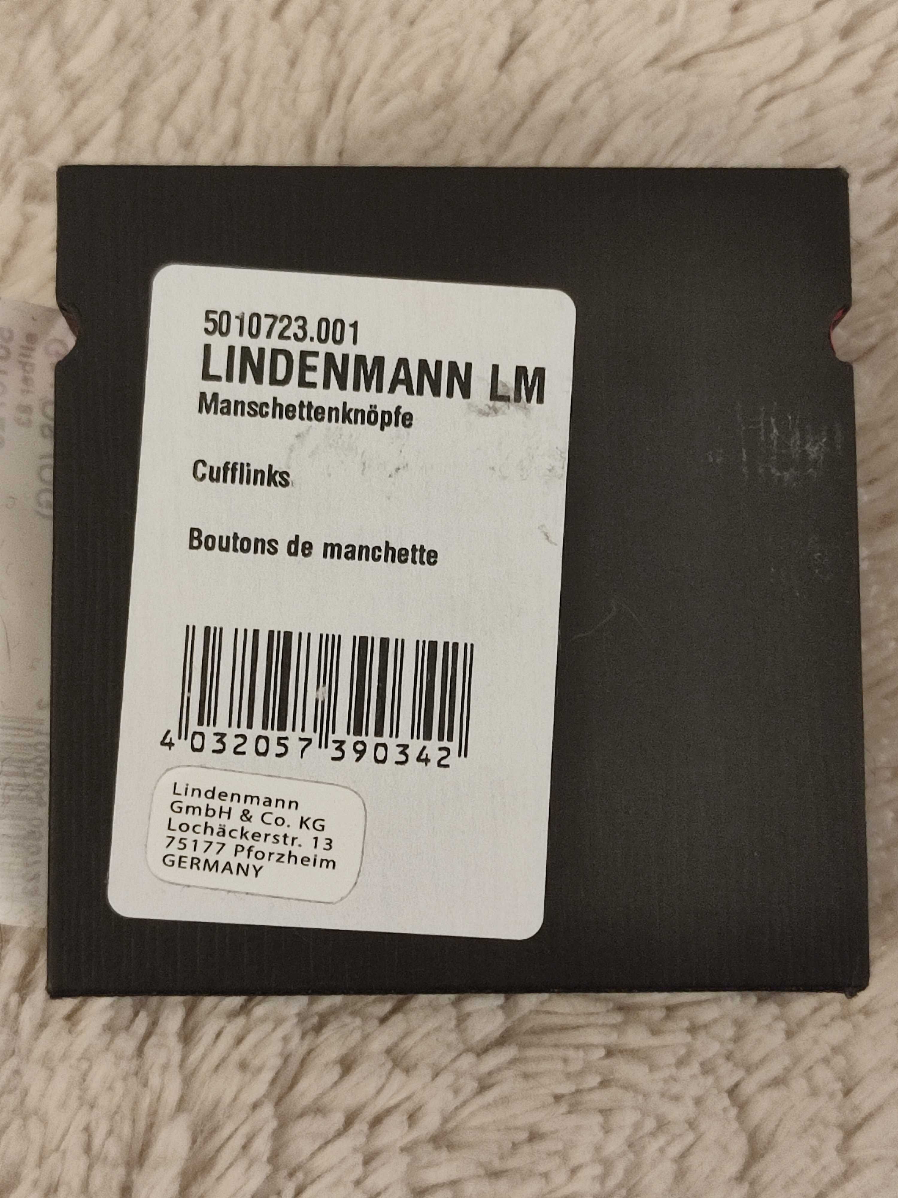 Lindenmann I Spinki do mankietów I Srebrne