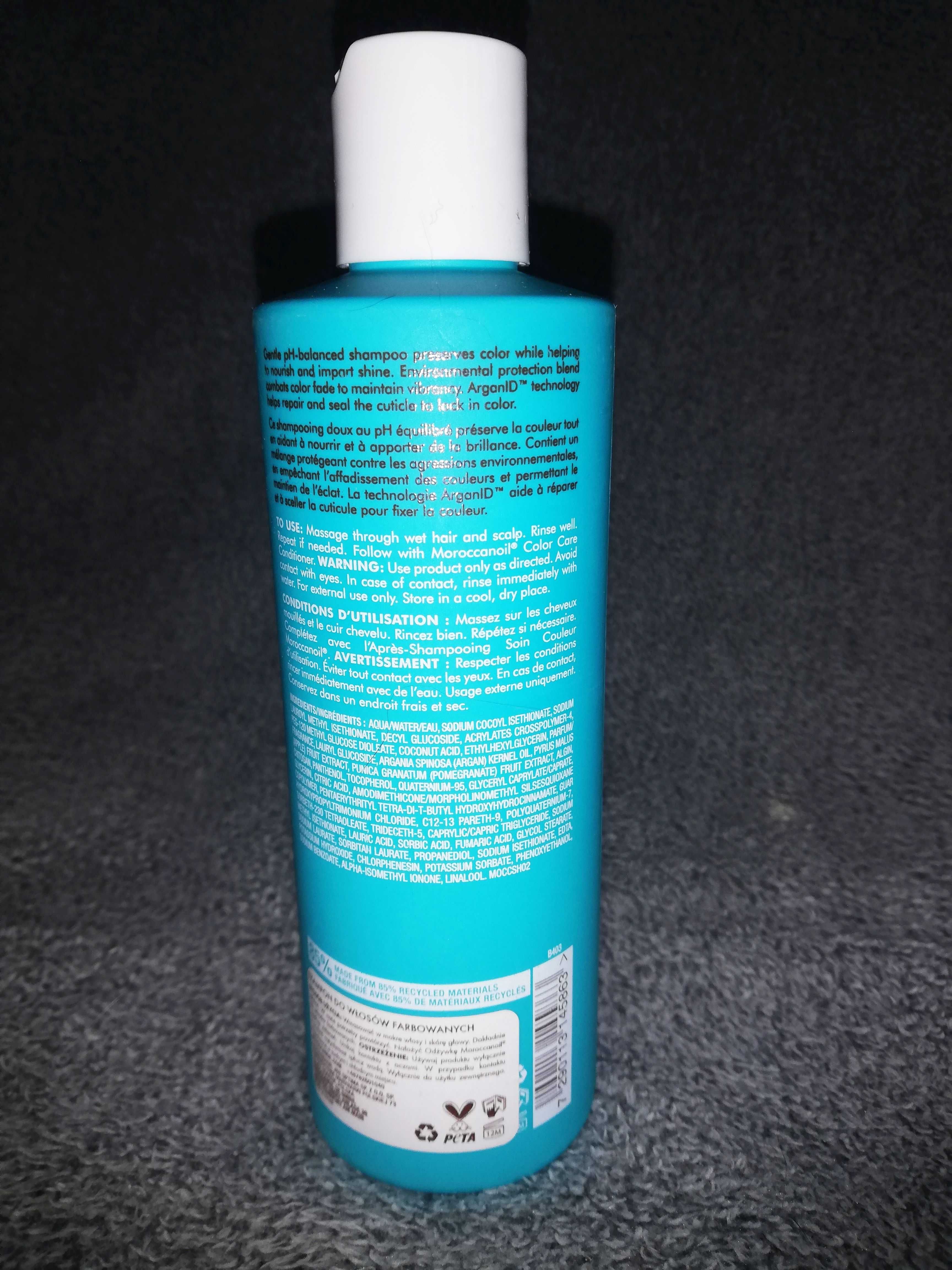 Moroccanoil Color Care Shampoo - szampon do włosów farbowanych 250 ml