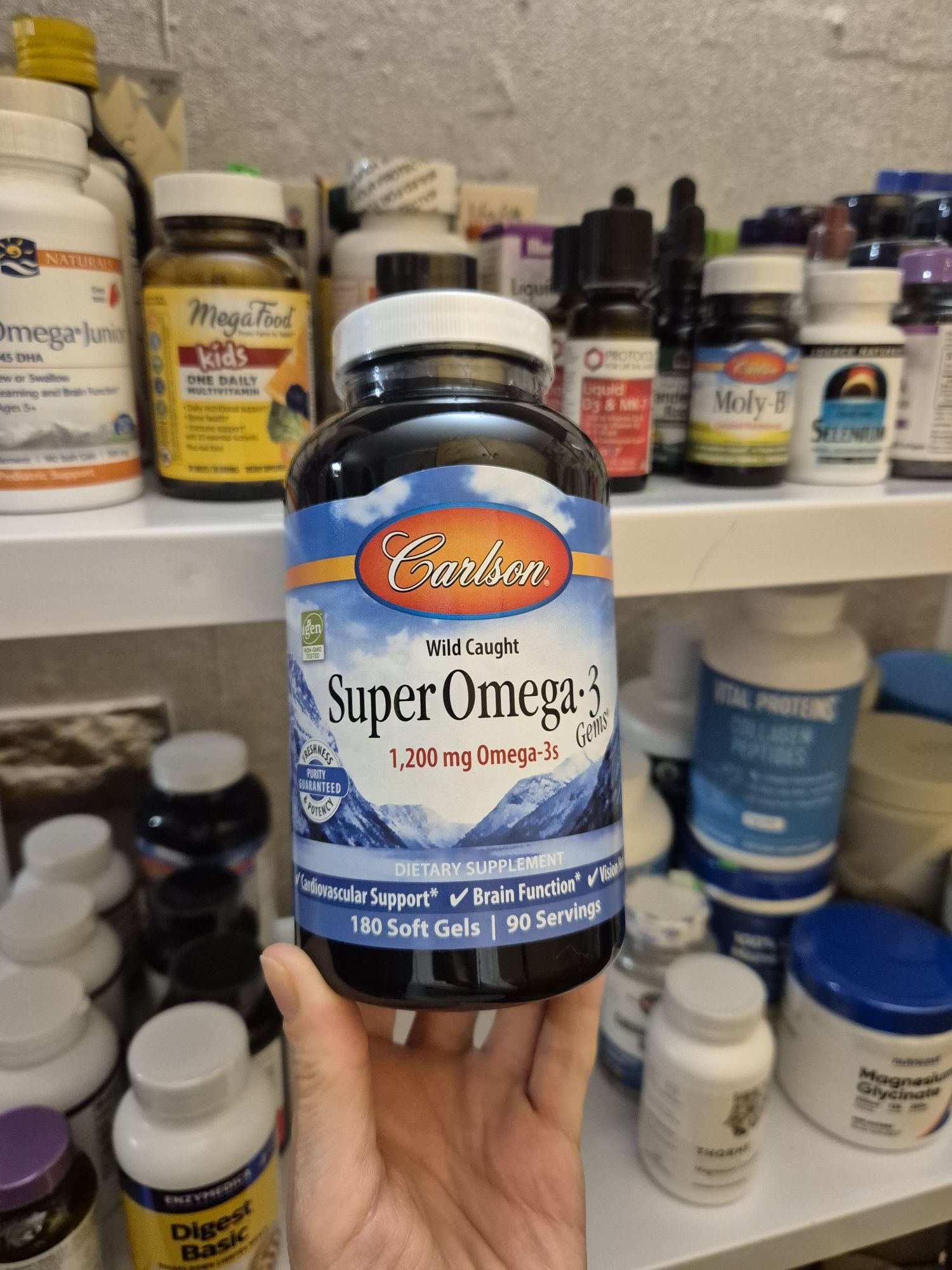ALLMAX, Carlson, омега-3 кислоты из рыбы дикого улова