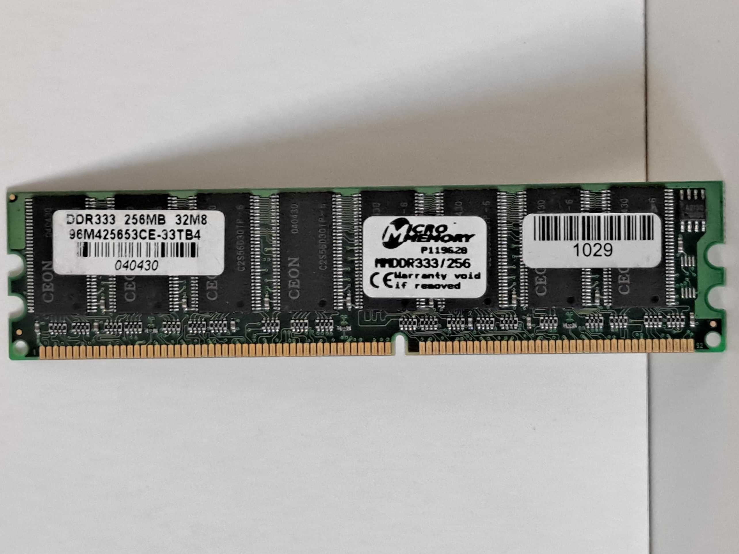 Memória RAM Micro Memory DDR333 256MB