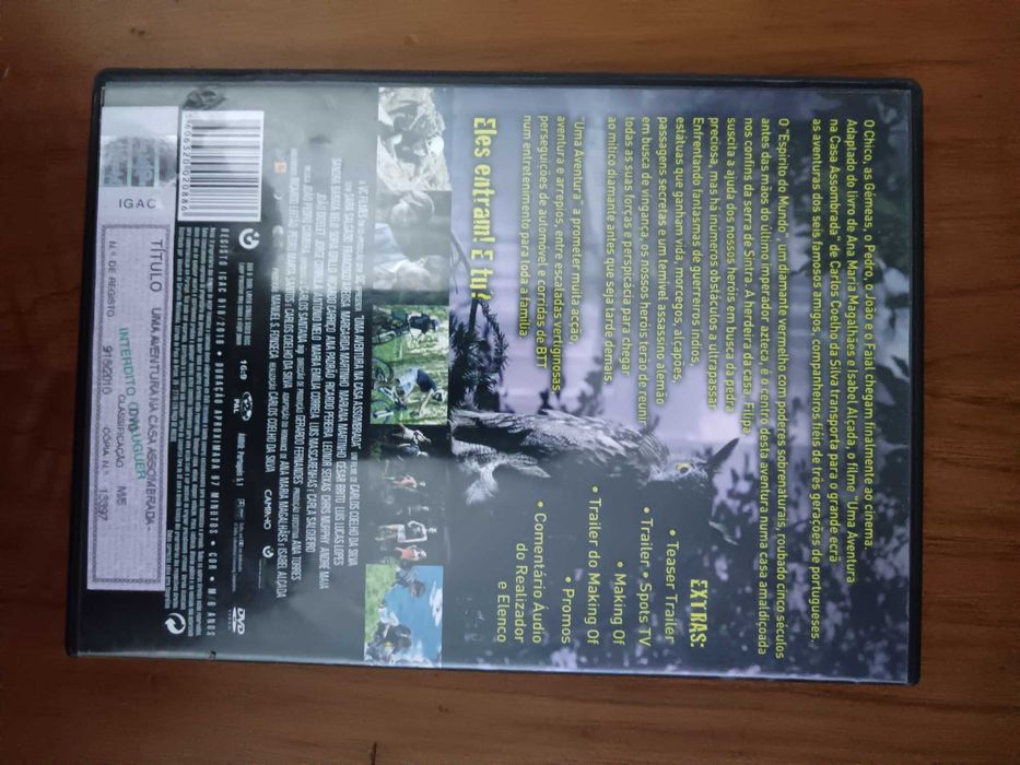 filme dvd original - uma aventura na casa assombrada