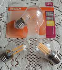 3x żarówki LED E27 ściemnialne OSRAM PHILIPS Edison