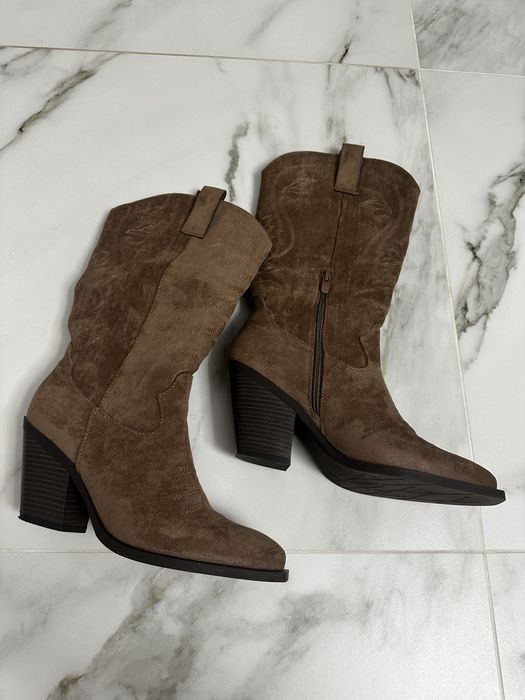 Козаки замшеві 39 розмір