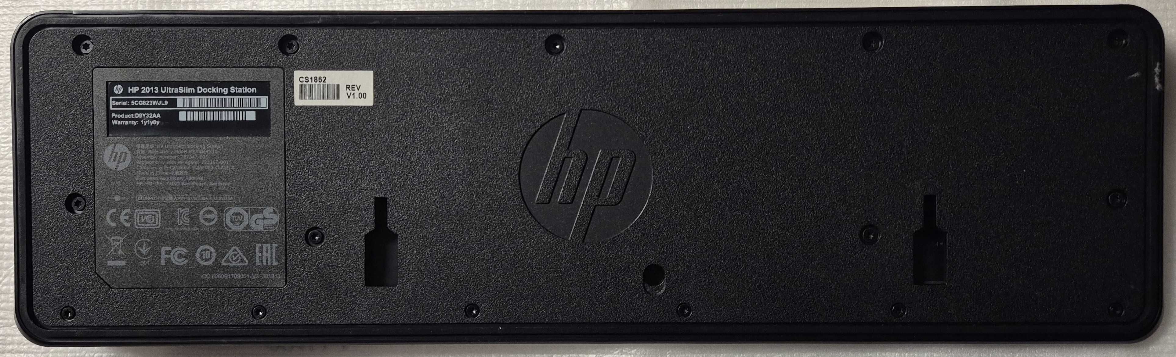 Dockstation HP 2013 Ultraslim modelo D9Y32AA com carregador