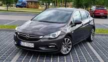 Opel Astra 1.4T 150 KM 18'' LEDY Parkuje Navi Półskóra Grzane Siedzenia Kiera Kam