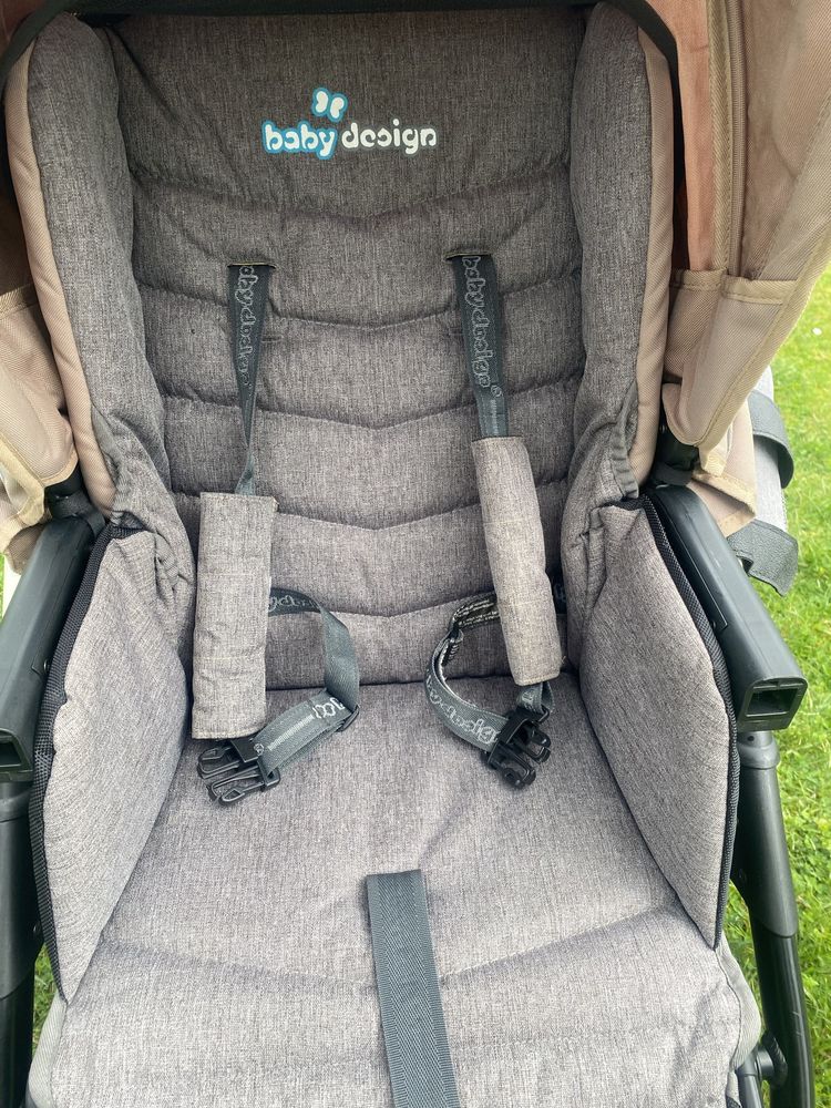 Wózek Babydesign Husky 2 w1 + gratisy