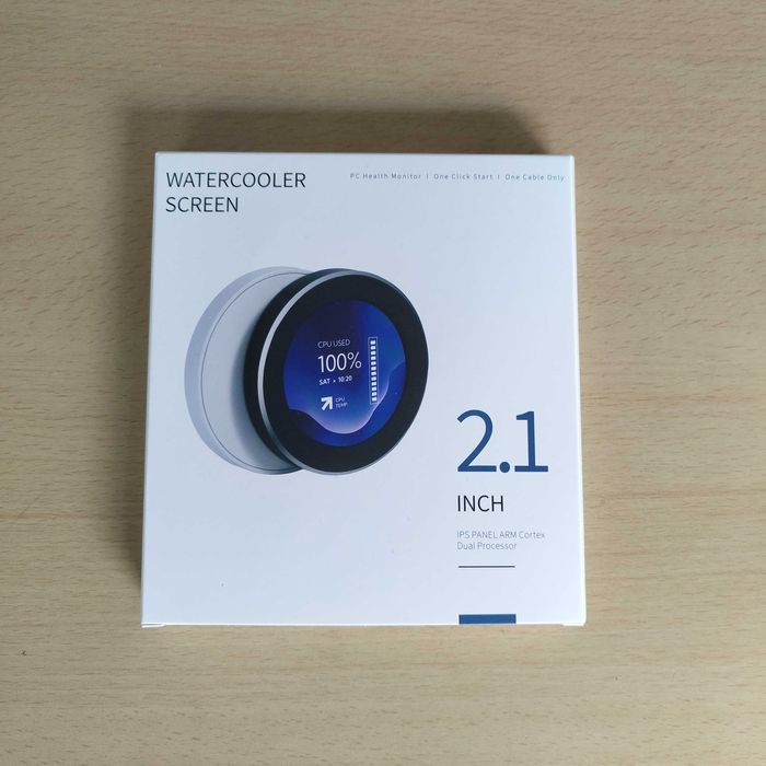 Secondary Display for PC Monitor: CPU, GPU, RAM, SSD, HDD, 480x480 IPS64564419831939124