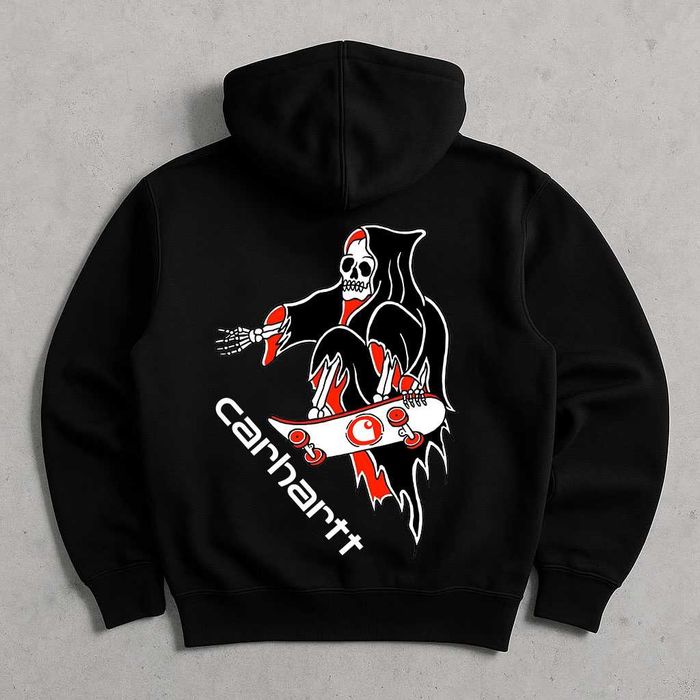 Толстовка Худи CARHARTT - Skies - XS S M L XL - Кархарт - Cotton