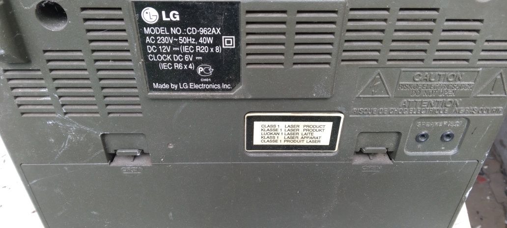 магнитофон LG cd-962ax
