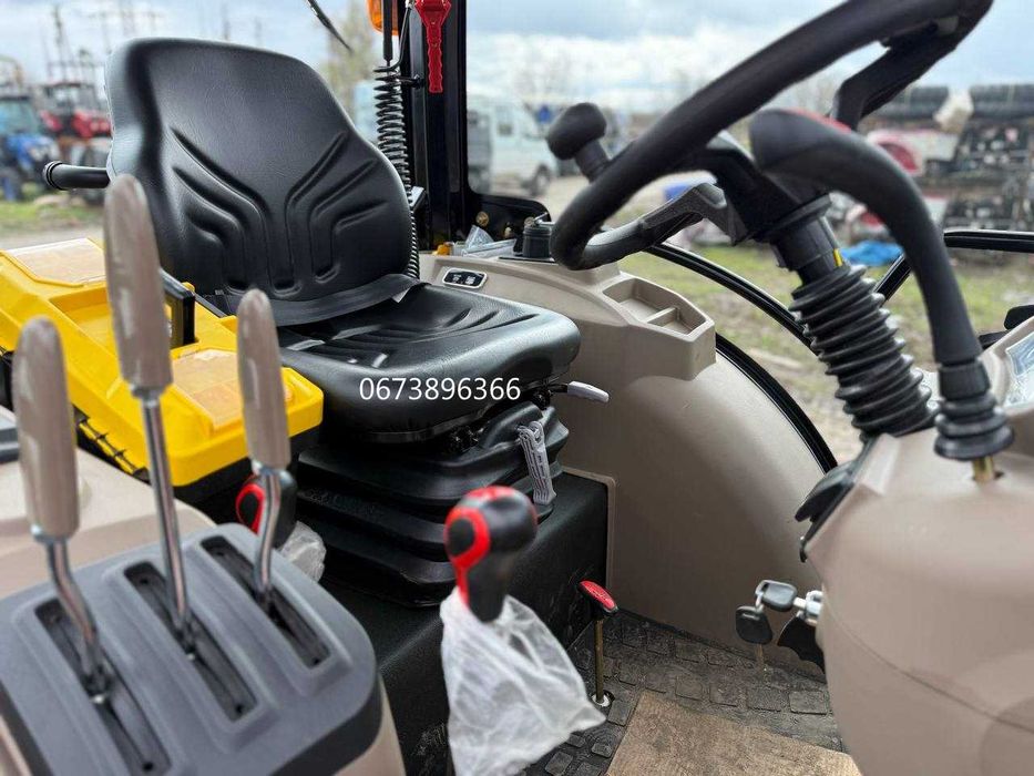 Трактор Скаут TE-504C A/C на широкій гумі з кондиціонером модель 25р.