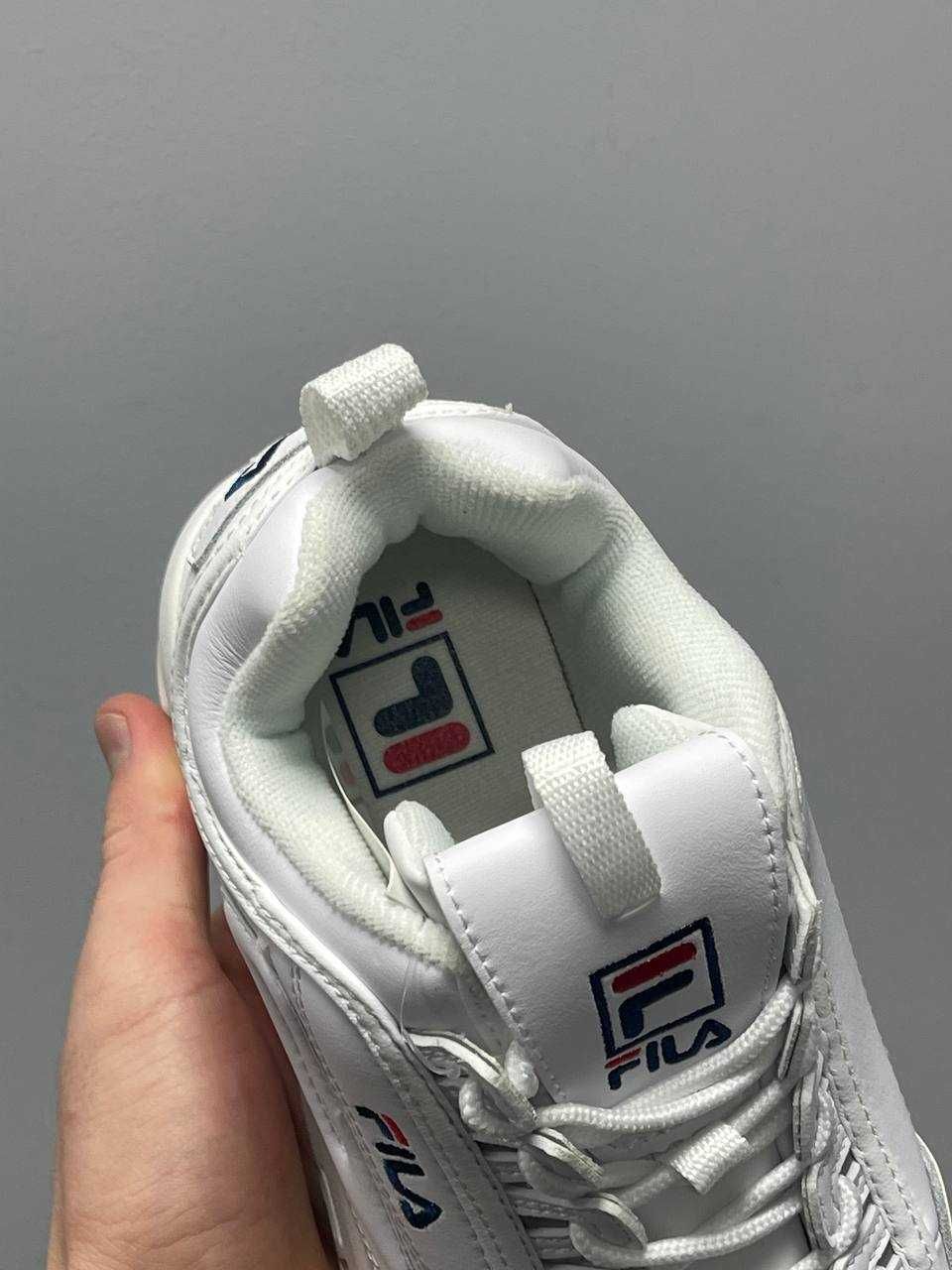 АКЦІЯ! Жіночі кросівки Fila Disruptor II Low ‘White’ (36 р.)