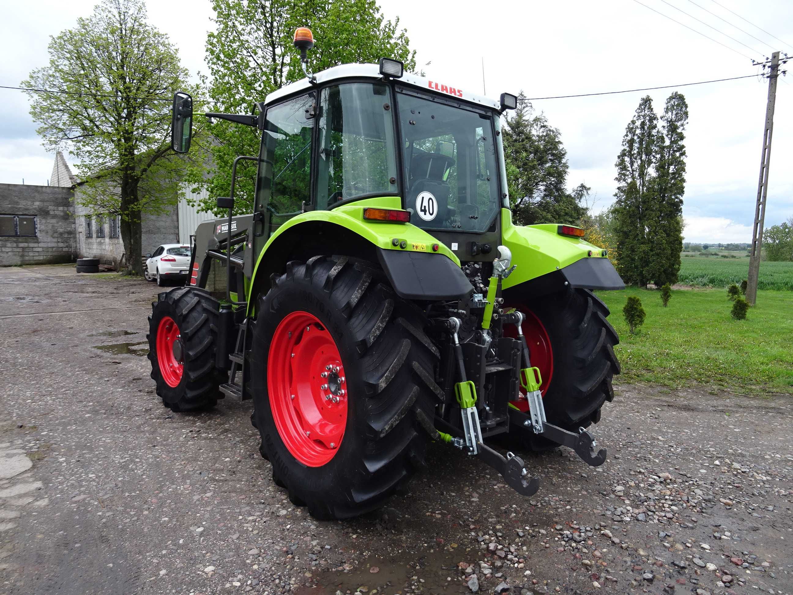 Claas Ares 546 RZ z ładowaczem nie Renault