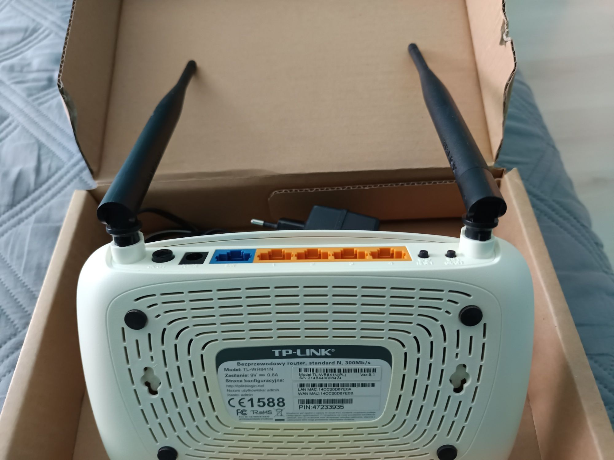 Router TL-WR41N 300inbspb/brM6/s TP-LINK