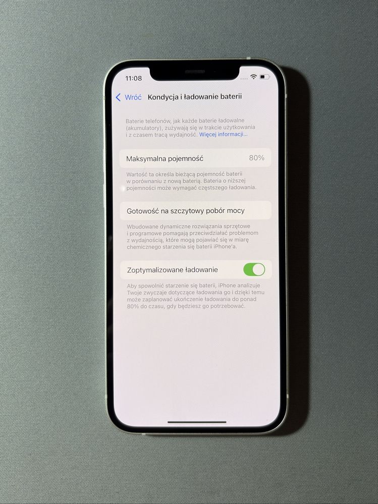 iPhone 12 64gb 80% baterii biały + dodatki