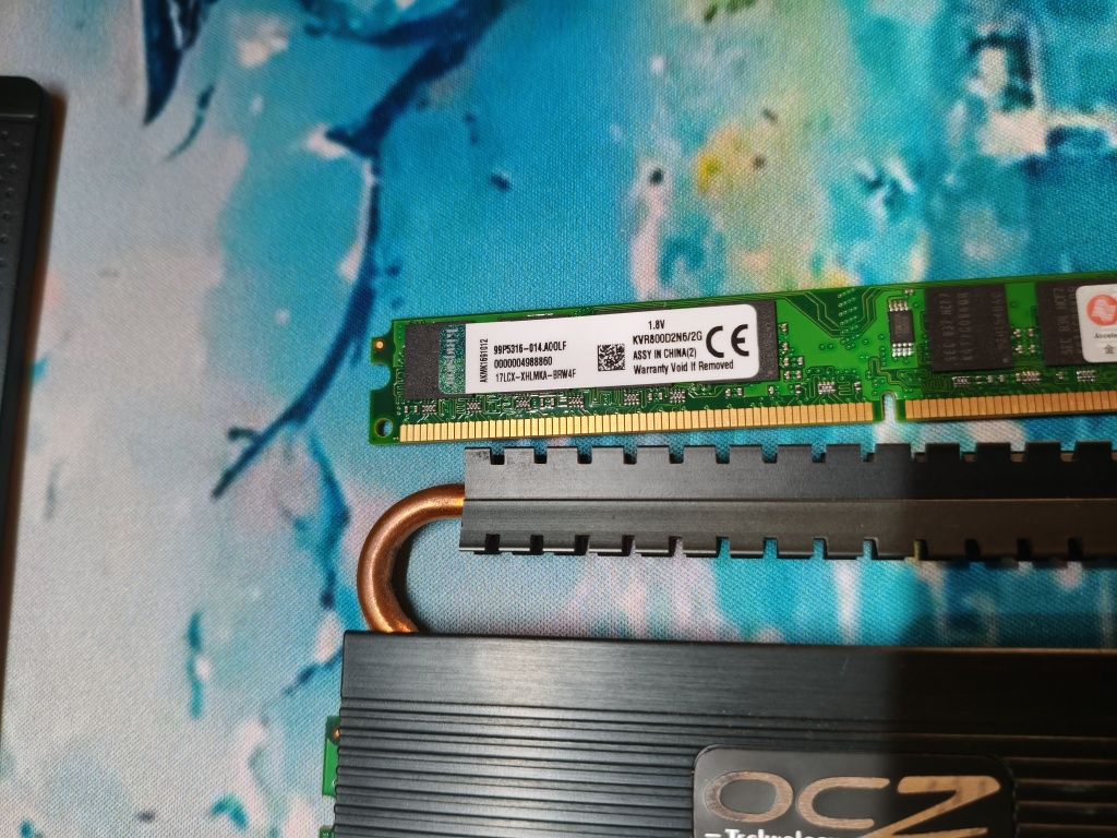 Мать Gigabyte GA-EP45-DS3 + проц Intel Core 2 Duo E8400 + DDR2 4gb