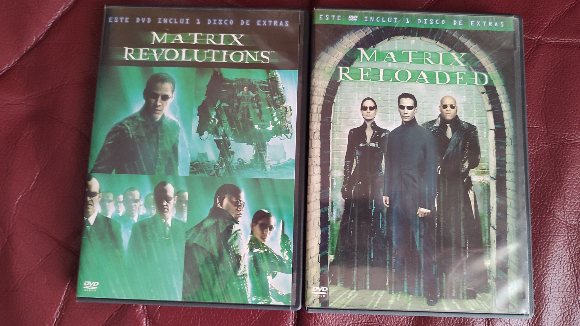 Matrix Revolutions / Matrix Reloaded DVDs