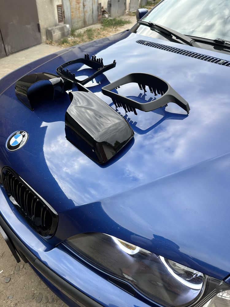 Ноздрі накладки на зеркала bmw x5 е53 решітки BMW X5 Е53 бмв