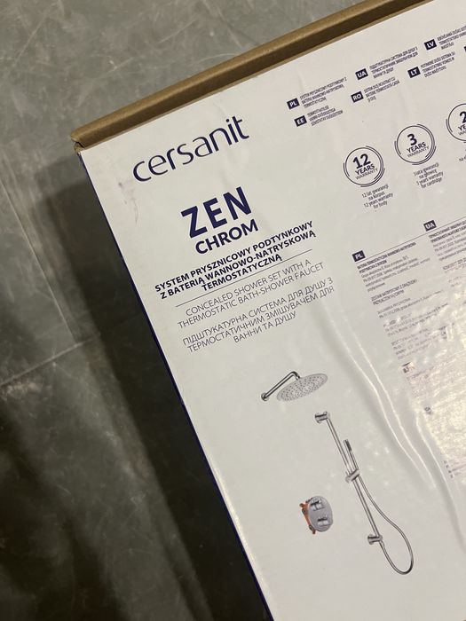 Cersanit - nowy zestaw podrynkowy prysznic chrom