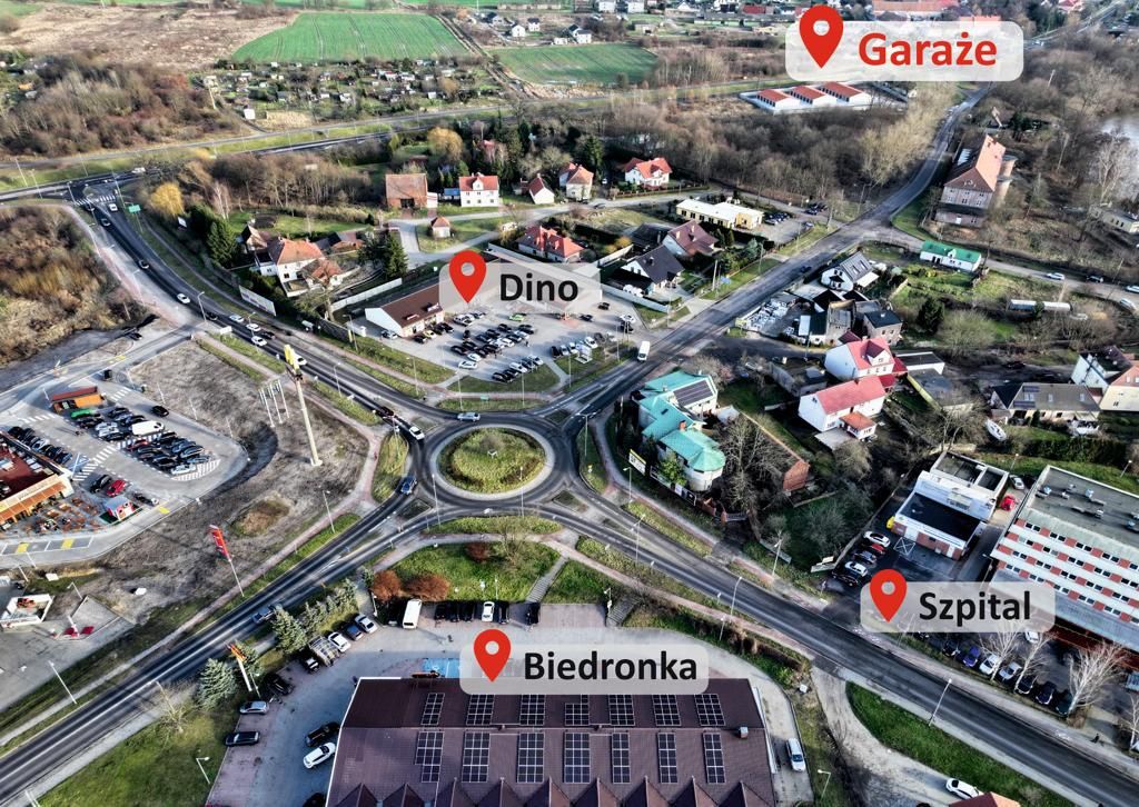 Garaże - Parking monitorowany 24h
