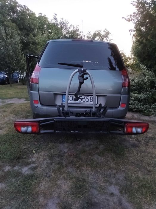 na 2 elektryki bagażnik rowerowy na hak aluminiowy stan BDB. uchylany