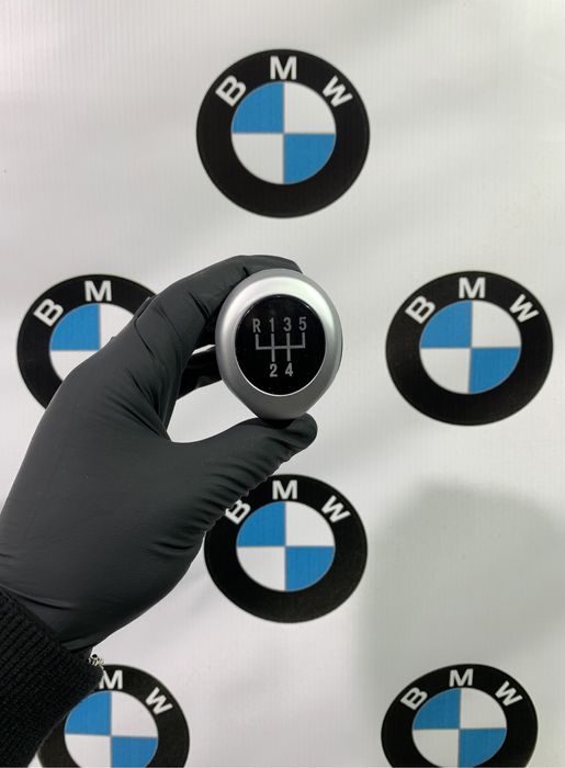 Ручка кпп довга сірий декор Bmw E32 E34 E36 E38 E39 E46 E53 E60